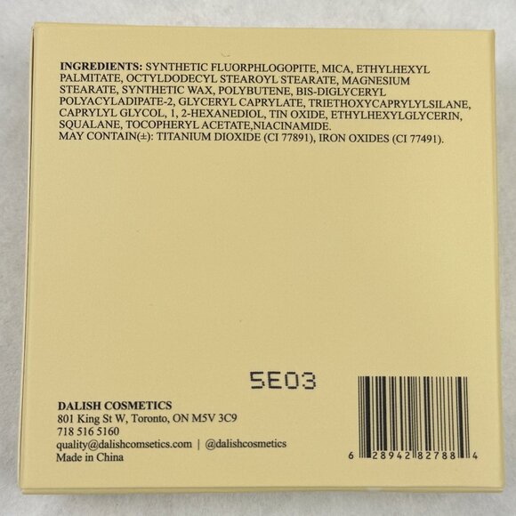 Da Lish Highlighter Sunrise Powder Compact Soft Champagne Shimmer 0.25 Oz NEW - Picture 4 of 8